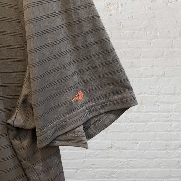 PERRY ELLIS -- Polo Shirt, Large Man, Short Sleeved, Button Down Collar - Picture 5 of 9